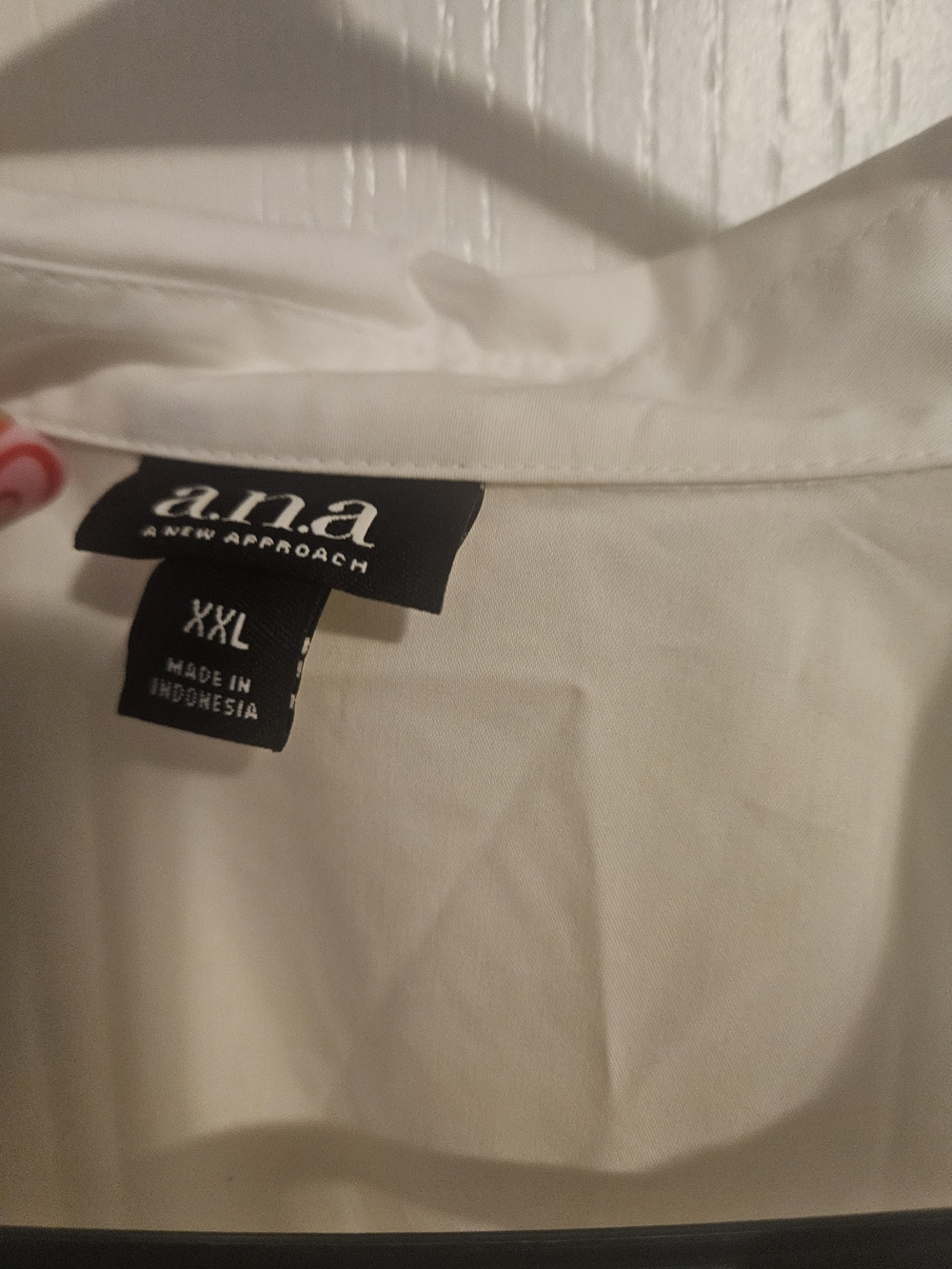 a.n.a White Ruffle High-Low Button Down Shirt - Picture 2 of 3